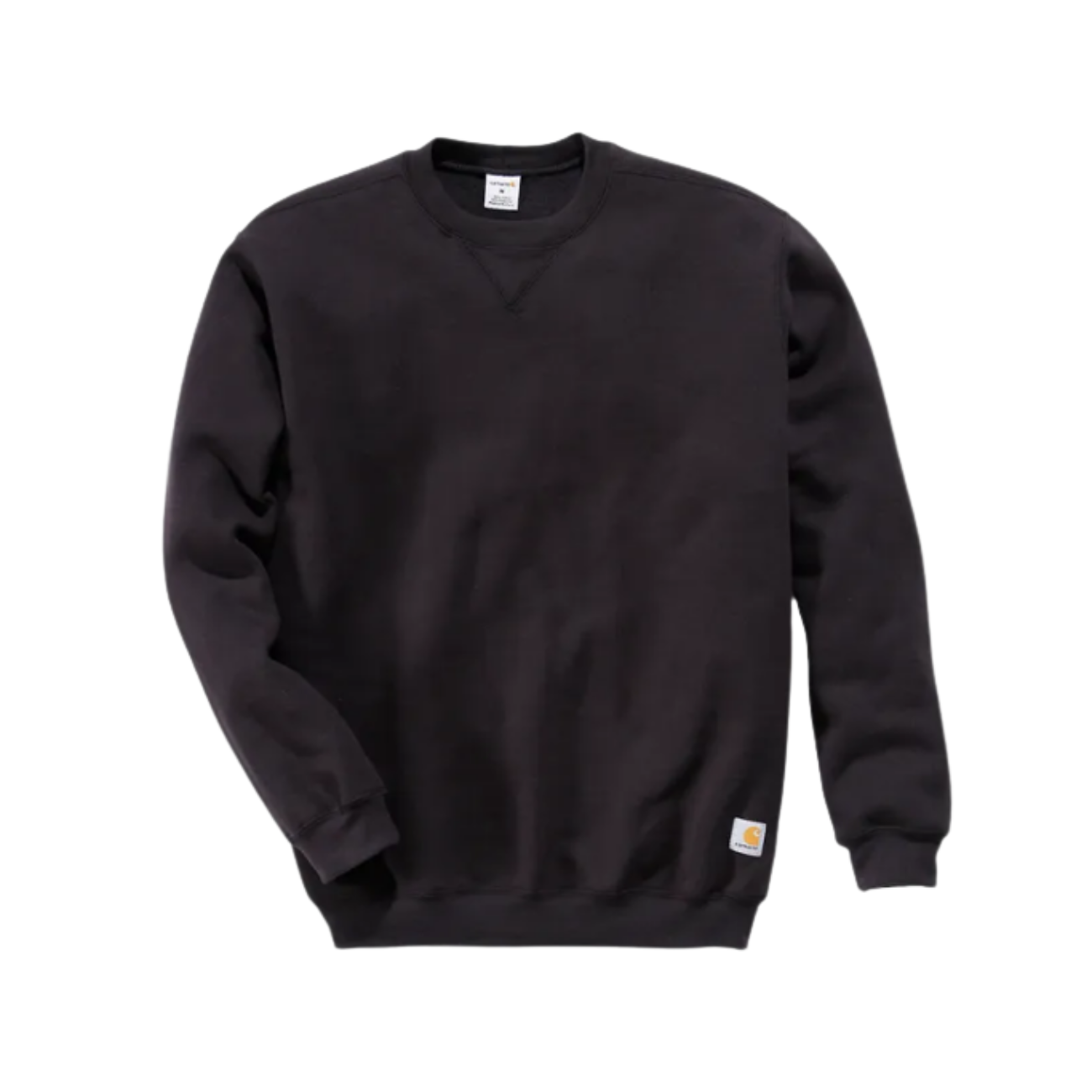 Carhartt Loose Fit Midweight Crewneck Sweatshirt — Black — view 2