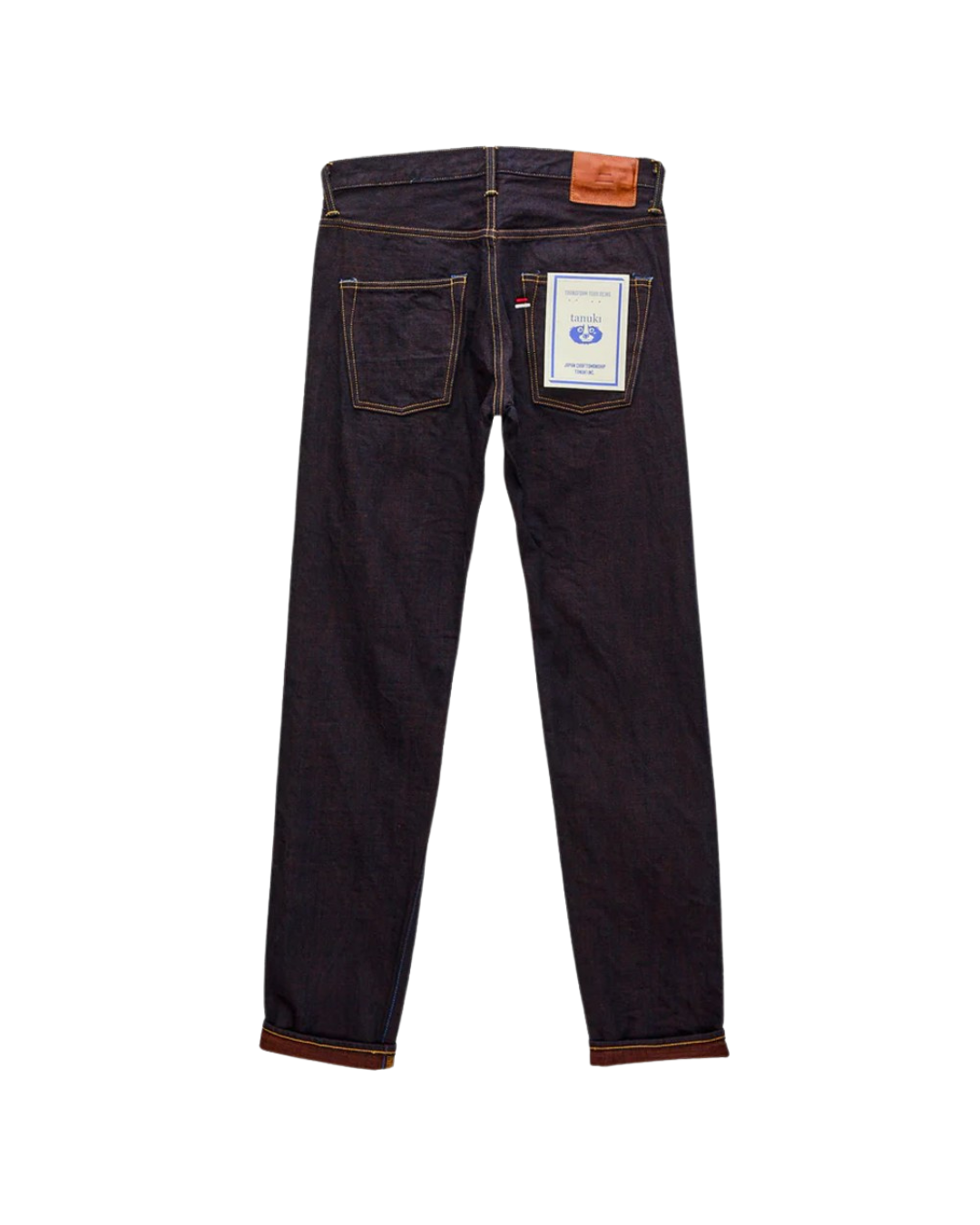 TANUKU KAKISHIBU HIGH TAPERED - INDIGO X KAKISHIBU