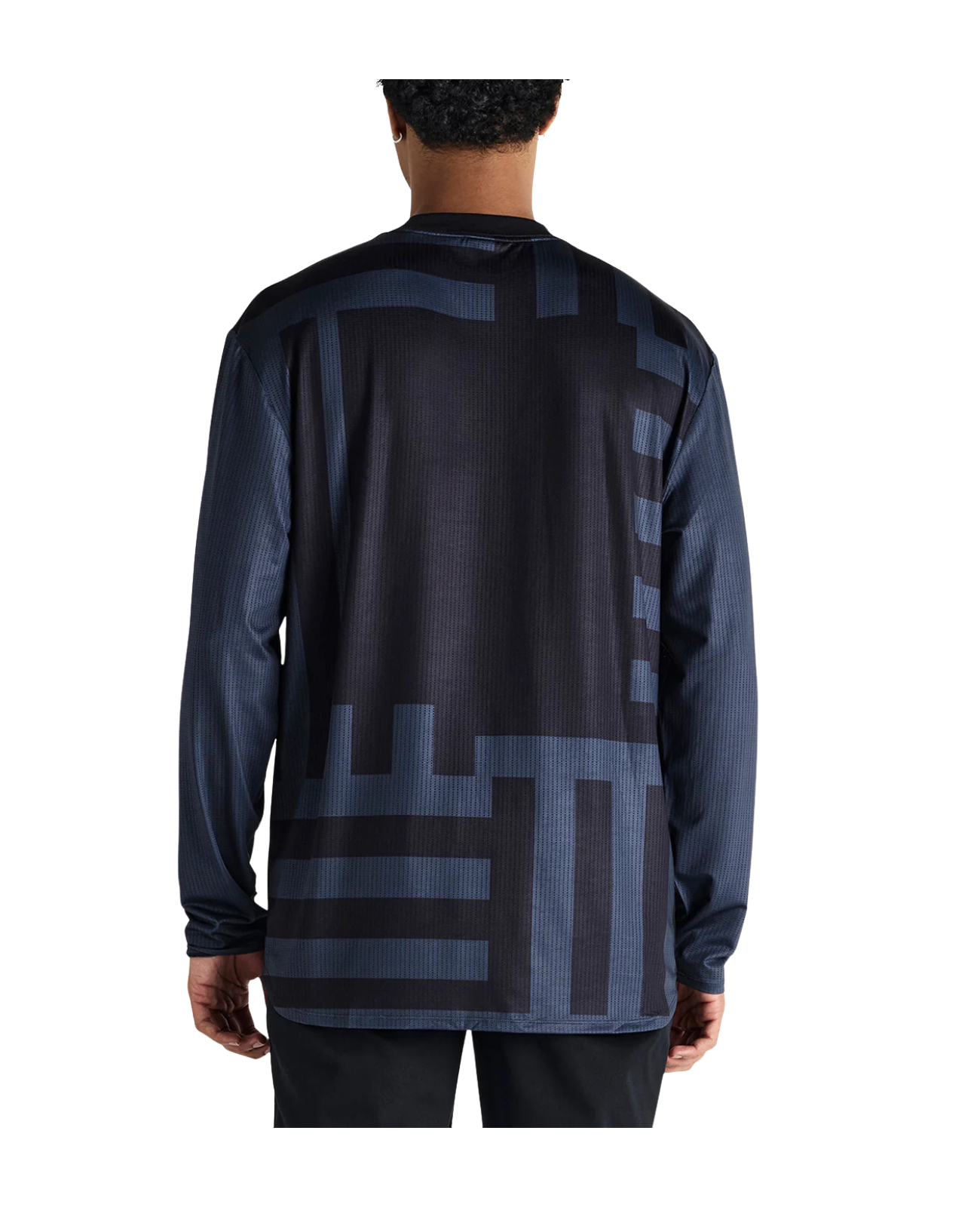 DEUS EX MACHINA BLACKOUT MOTO JERSEY - BLACK