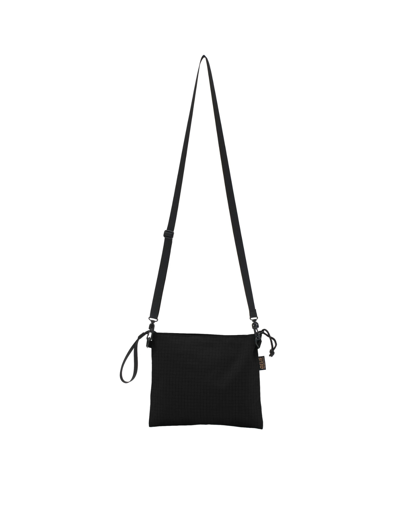 DEUS EX MACHINA TRAVIS 2-WAY SACOCHE - BLACK