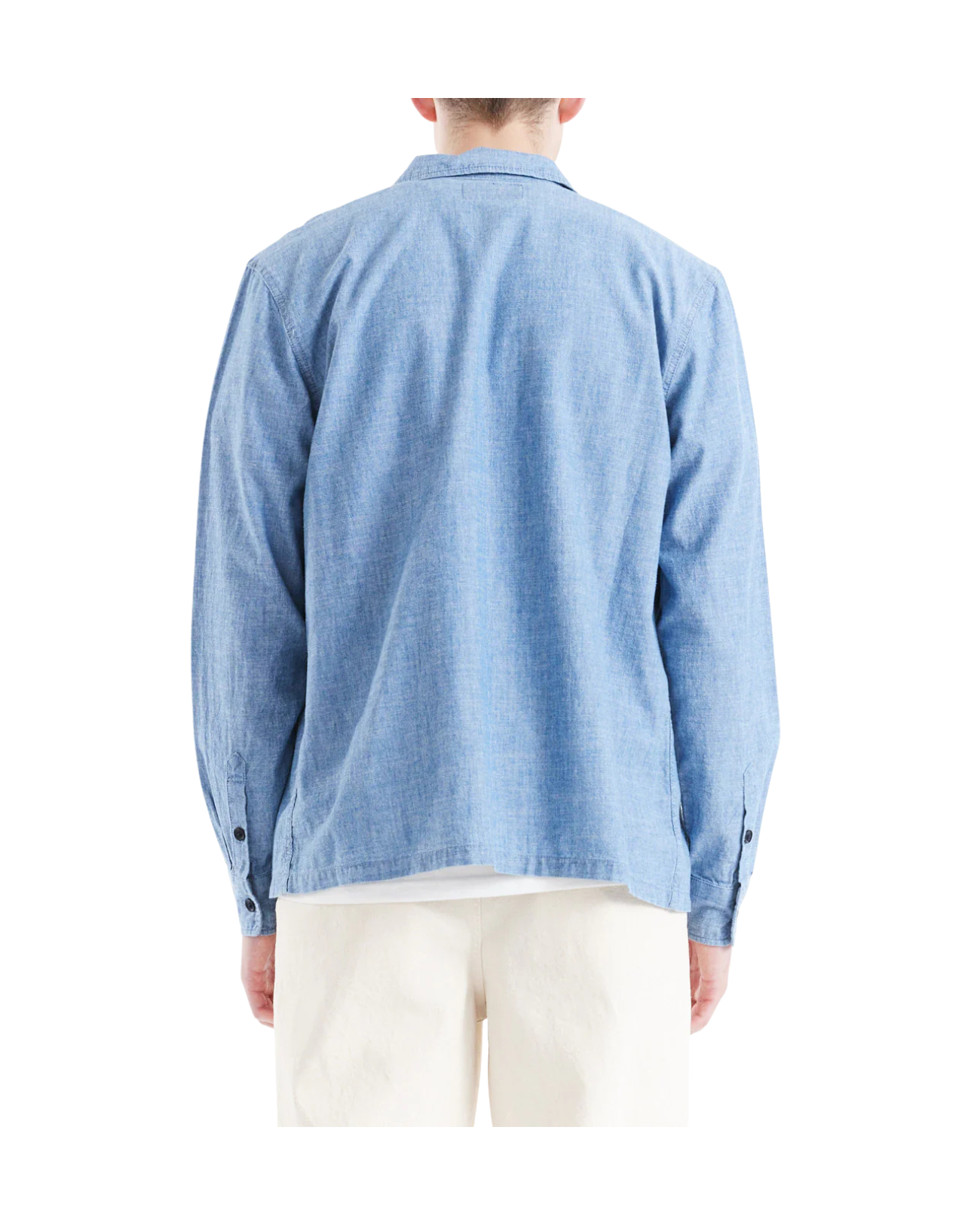 DEUS EX MACHINA FORECOURT DENIM SHIRT - INDIGO CHAMBRAY