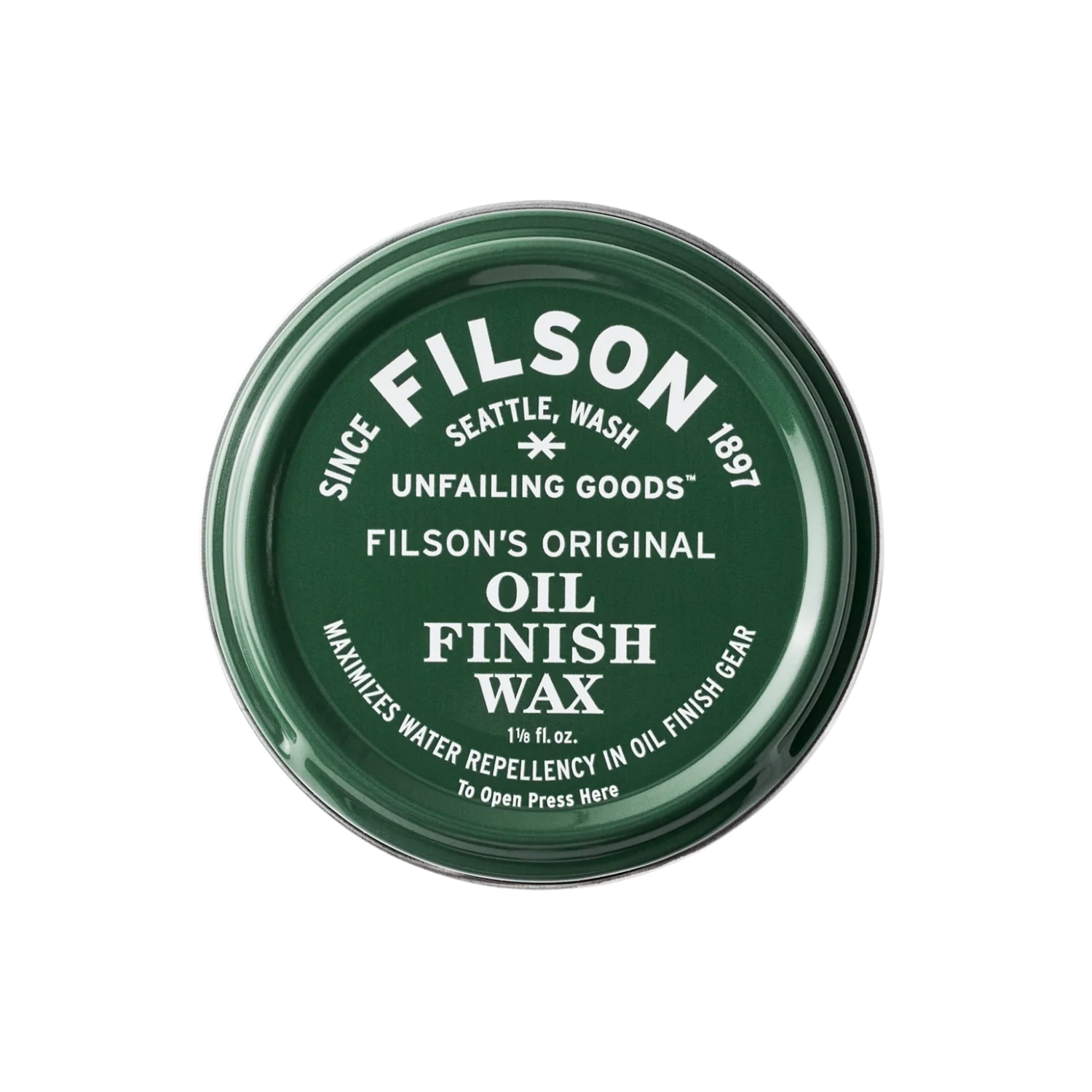 FILSON OIL FINISH WAX 1OZ - No Color