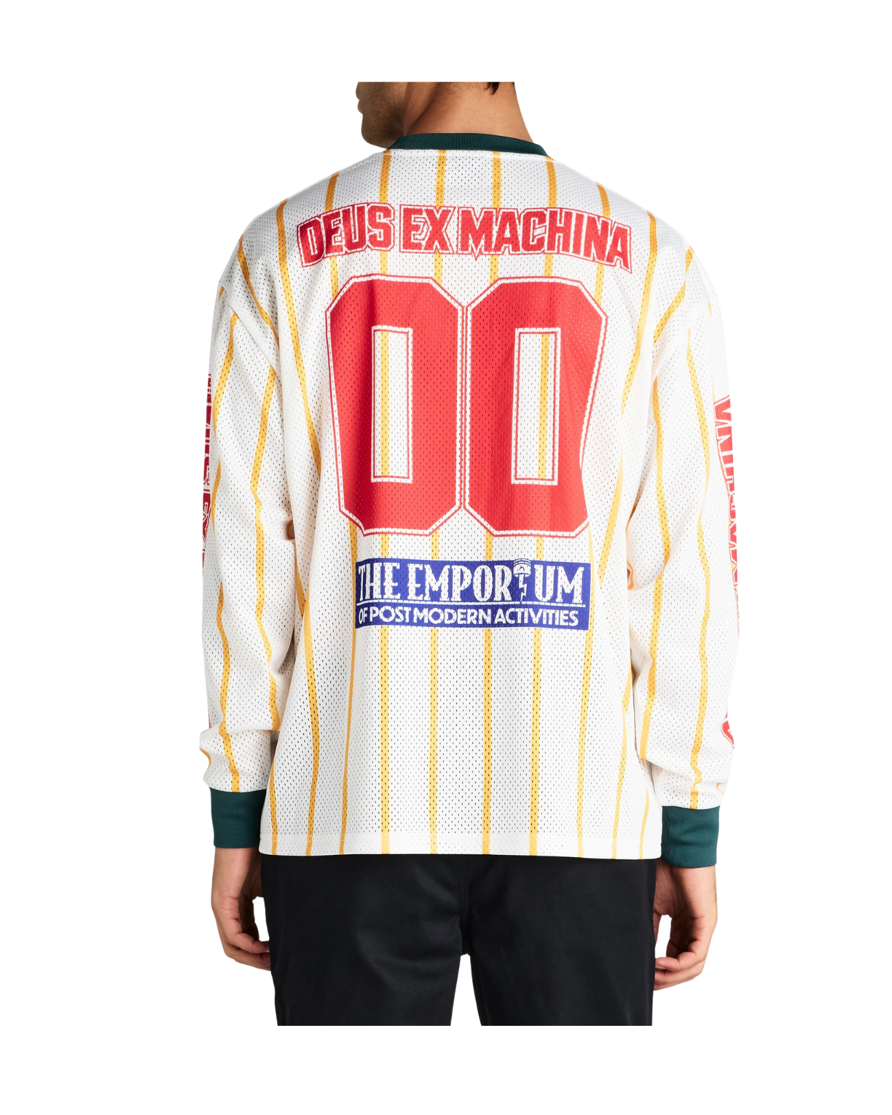DEUS EX MACHINA ROUTE ONE MOTO JERSEY - CLOUD DANCER