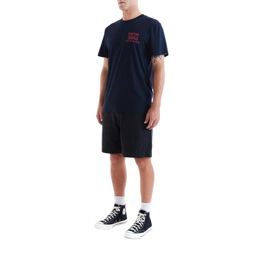 DEUS EX MACHINA YORK TEE - NAVY