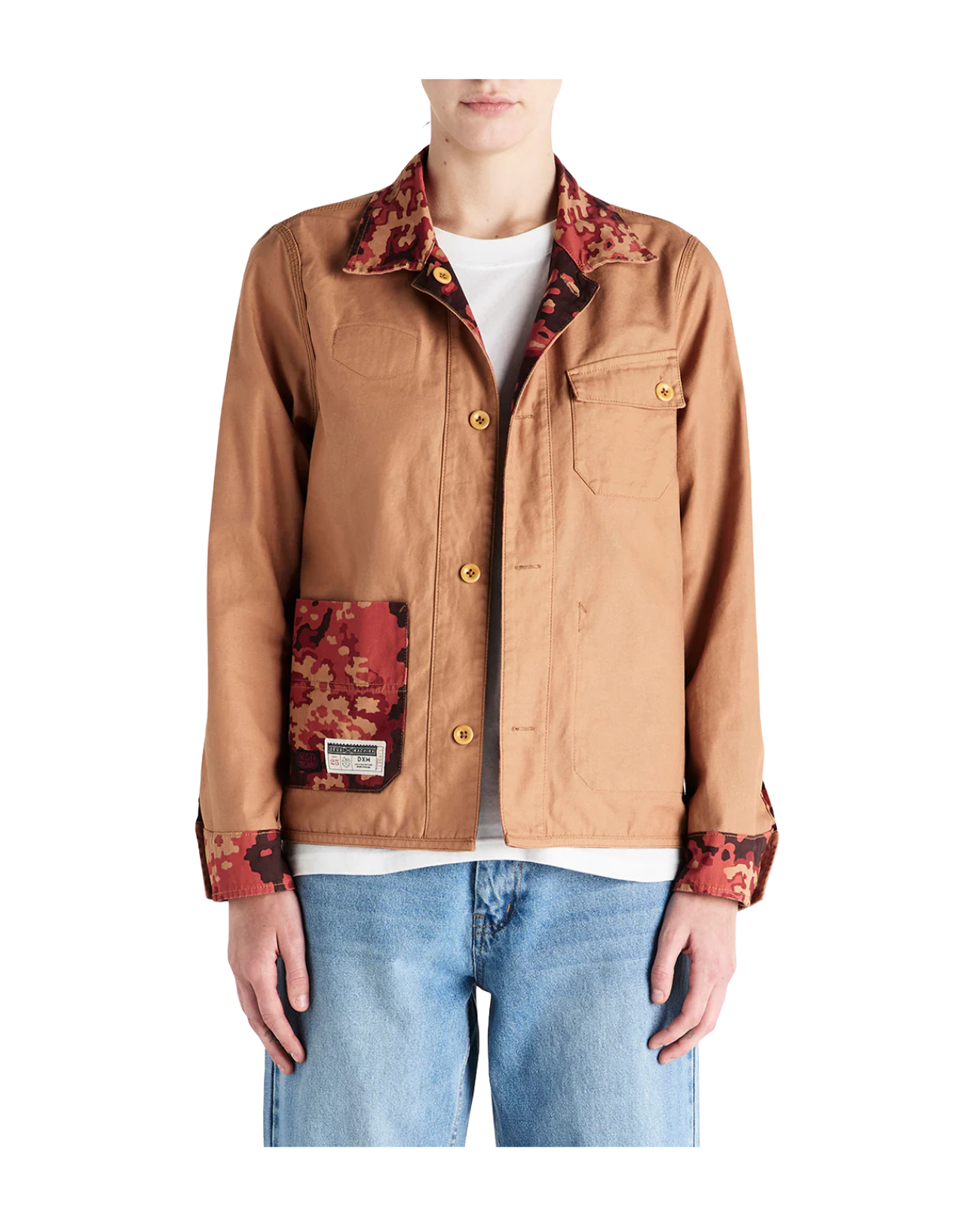 DEUS EX MACHINA CORNELIUS JACKET - REDWOOD