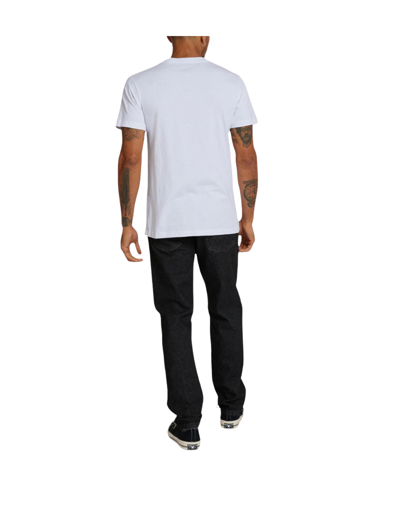 Deus Ex Machina Shield Tee — White — view 3