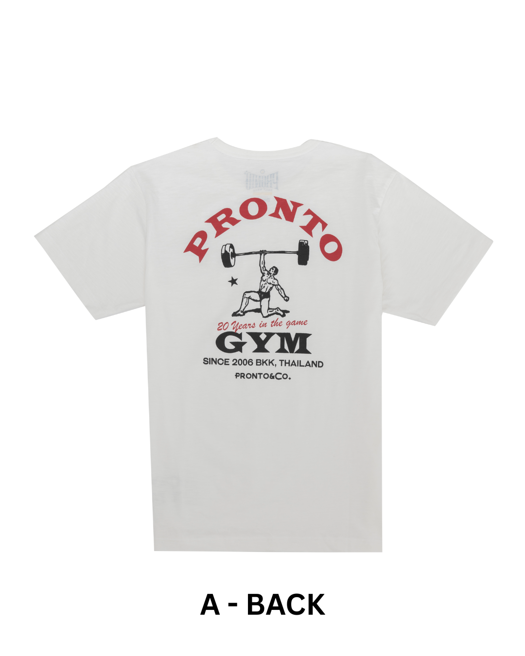 PRONTO&CO. 20TH ANNIVERSARY TEE - BLIND BOX