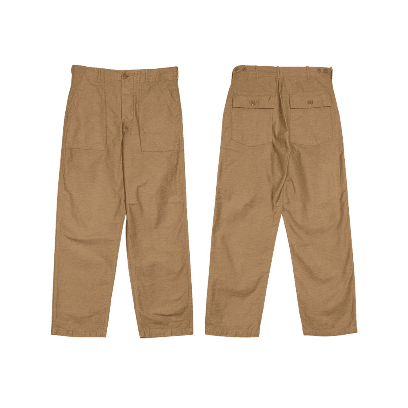 ORSLOW US ARMY FATIGUE PANTS - KHAKI