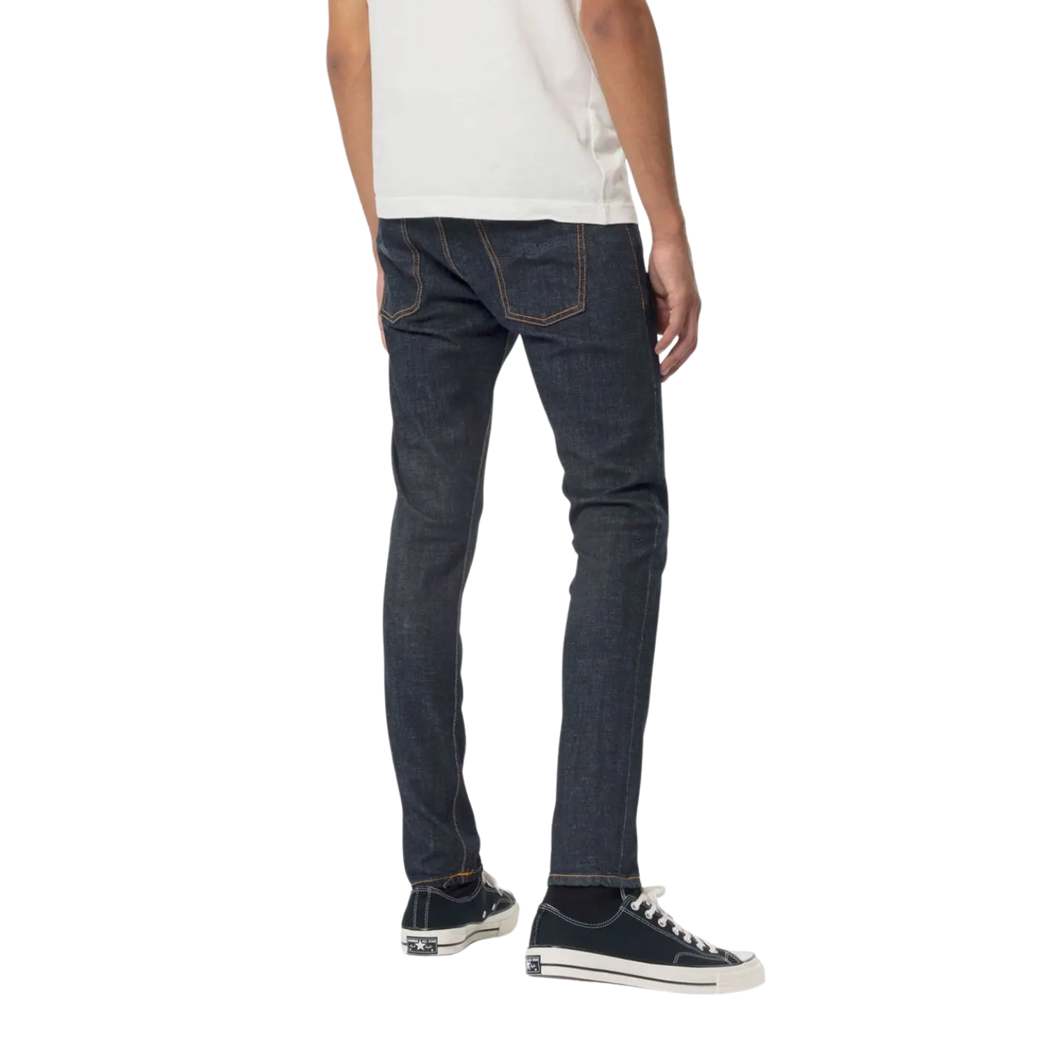 NUDIE JEANS TIGHT TERRY - RINSE TWILL