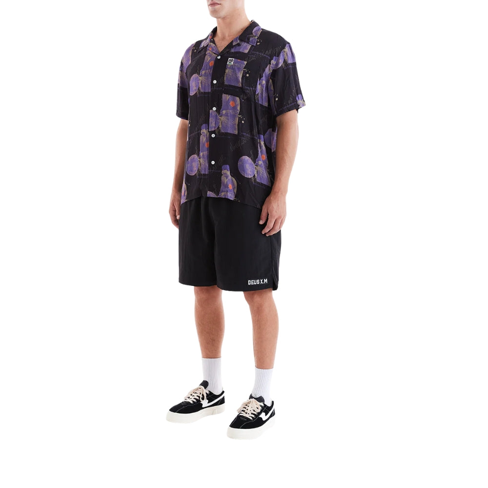 DEUS EX MACHINA WELDWIDE SHIRT - ANTHRACITE