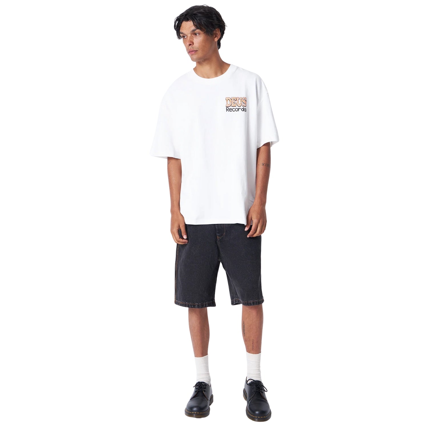 DEUS EX MACHINA CAVE DWELLER TEE - VINTAGE WHITE