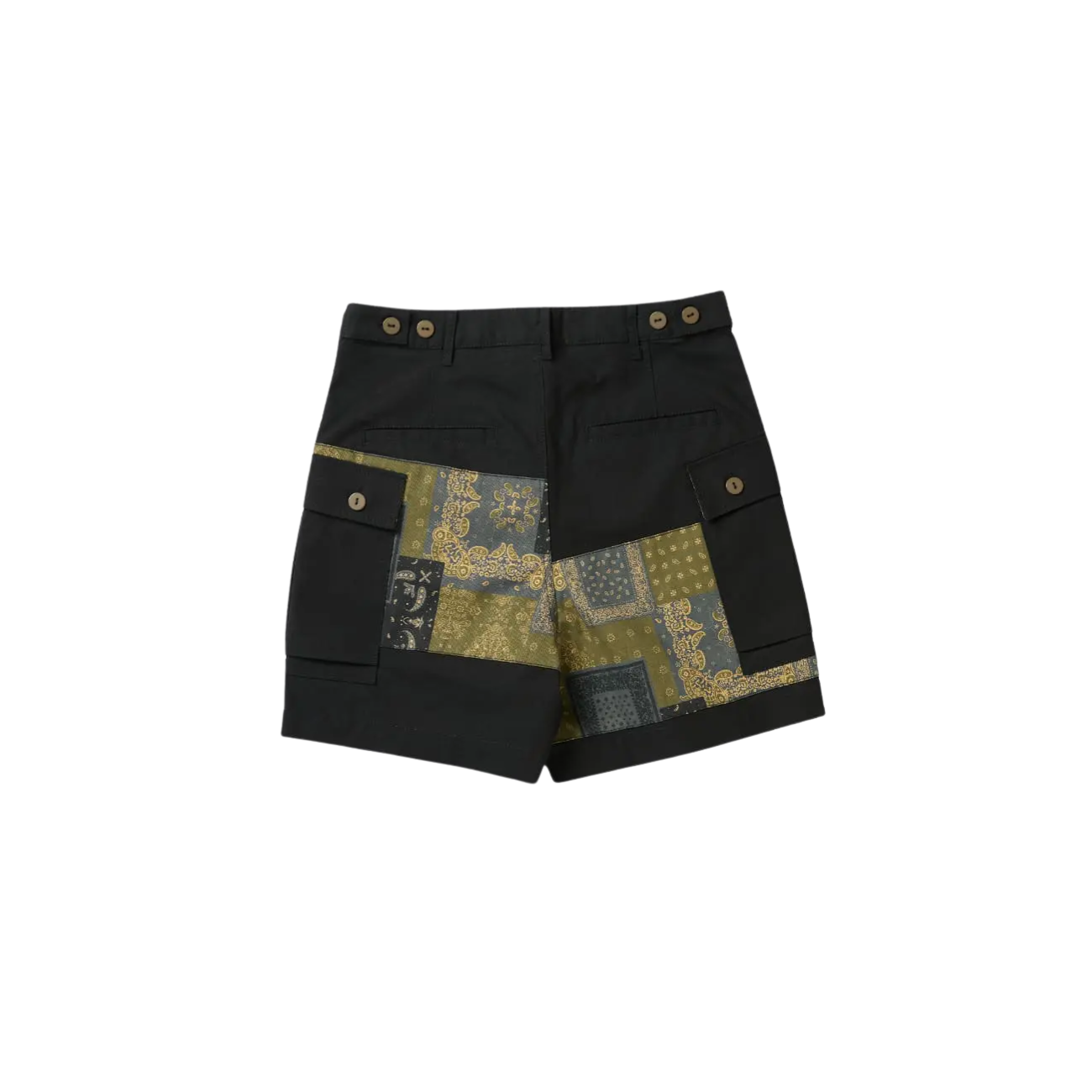 UNION LABS PATCH UP P43 SHORTS - BLACK