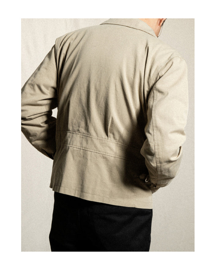 MILITORA LOT 322 1930S COSSACK JACKET - KHAKI GREEN