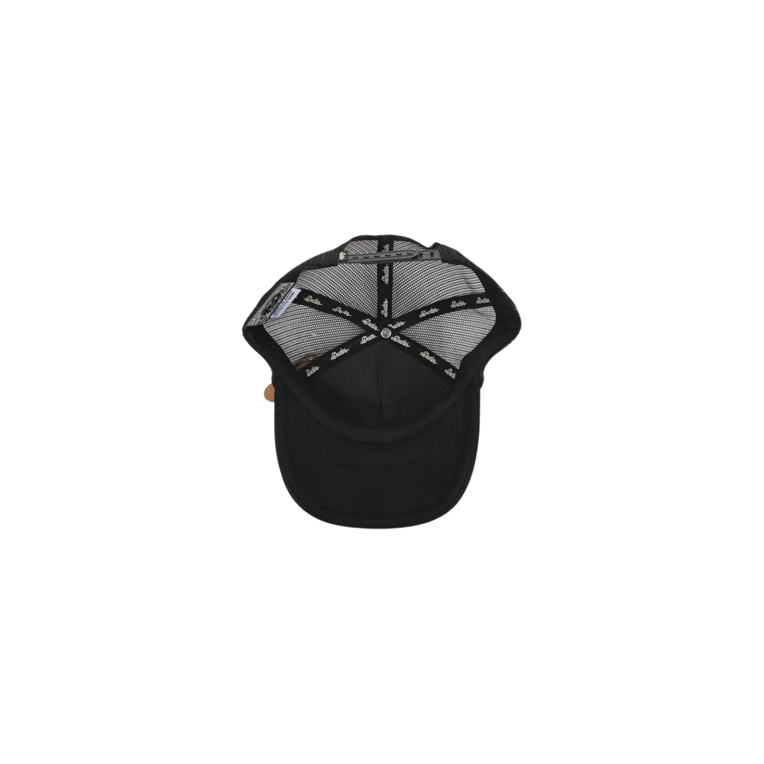 THE DUDES STONEY TRUCKER HAT - BLACK