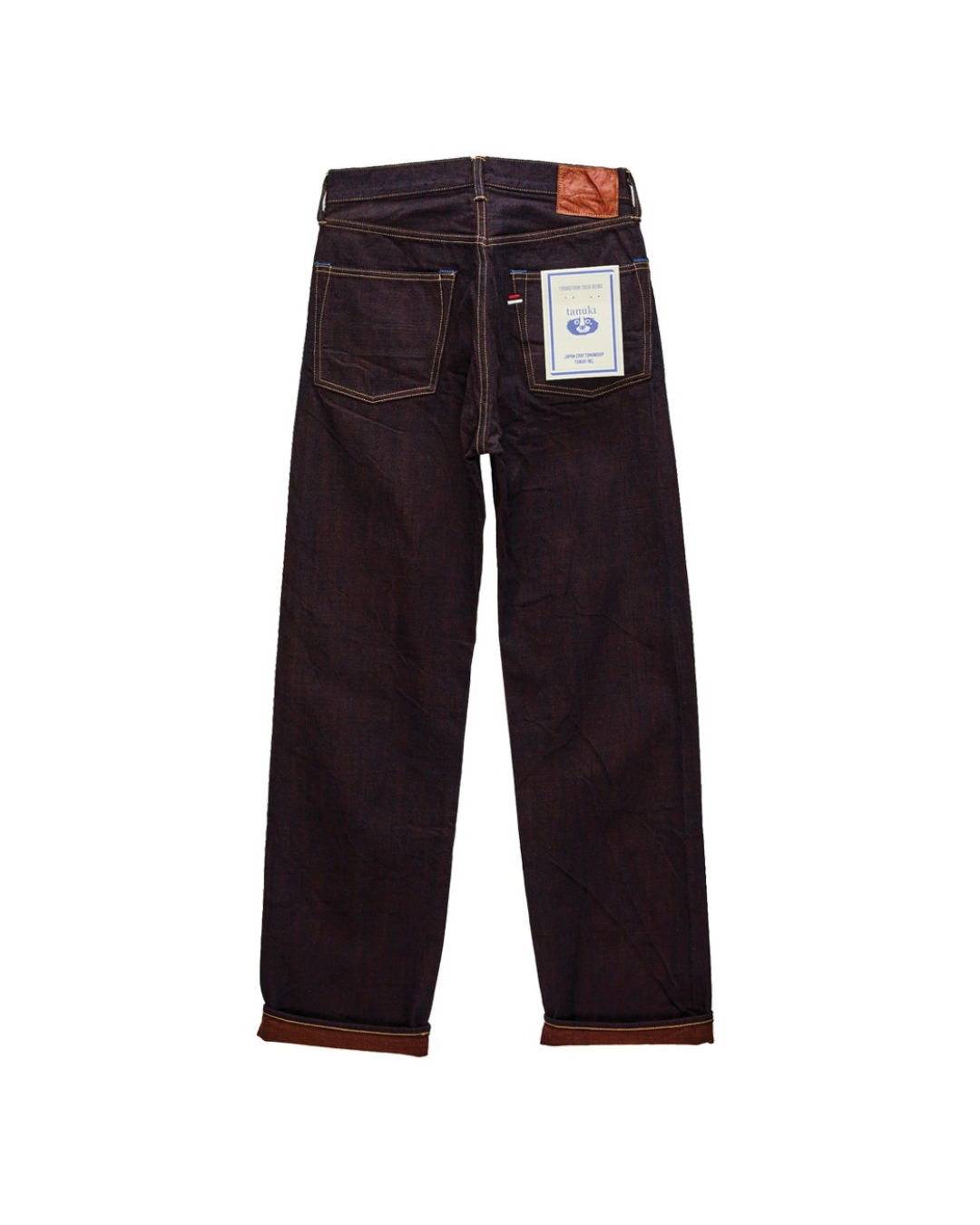 TANUKI KAKISHIBU LOOSE STRAIGHT - INDIGO X KAKISHIBU