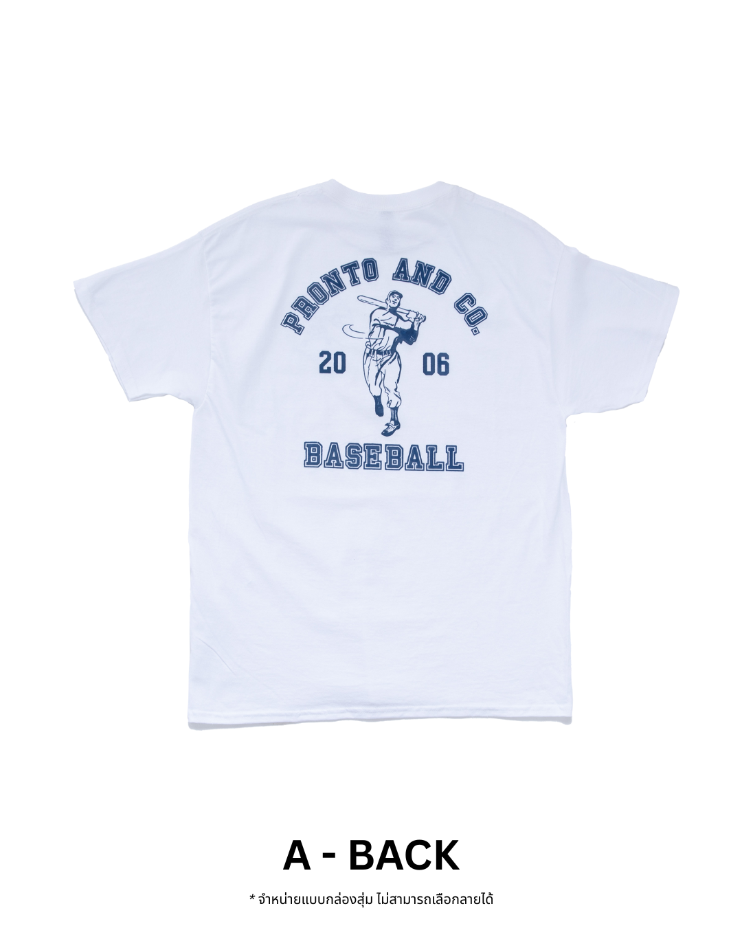 PRONTO&CO. 20TH ANNIVERSARY TEE - BLIND BOX Drop 2