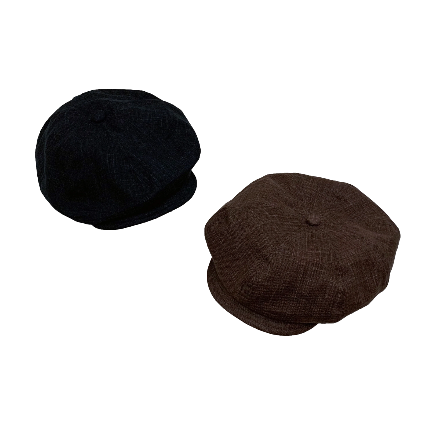DRY BONES CHINOCLOTH CASQUETTE - BLACK