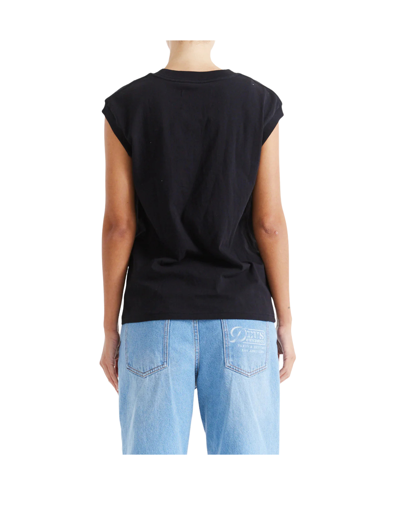 DEUS EX MACHINA LAUNDERLAND TANK - BLACK BEAUTY