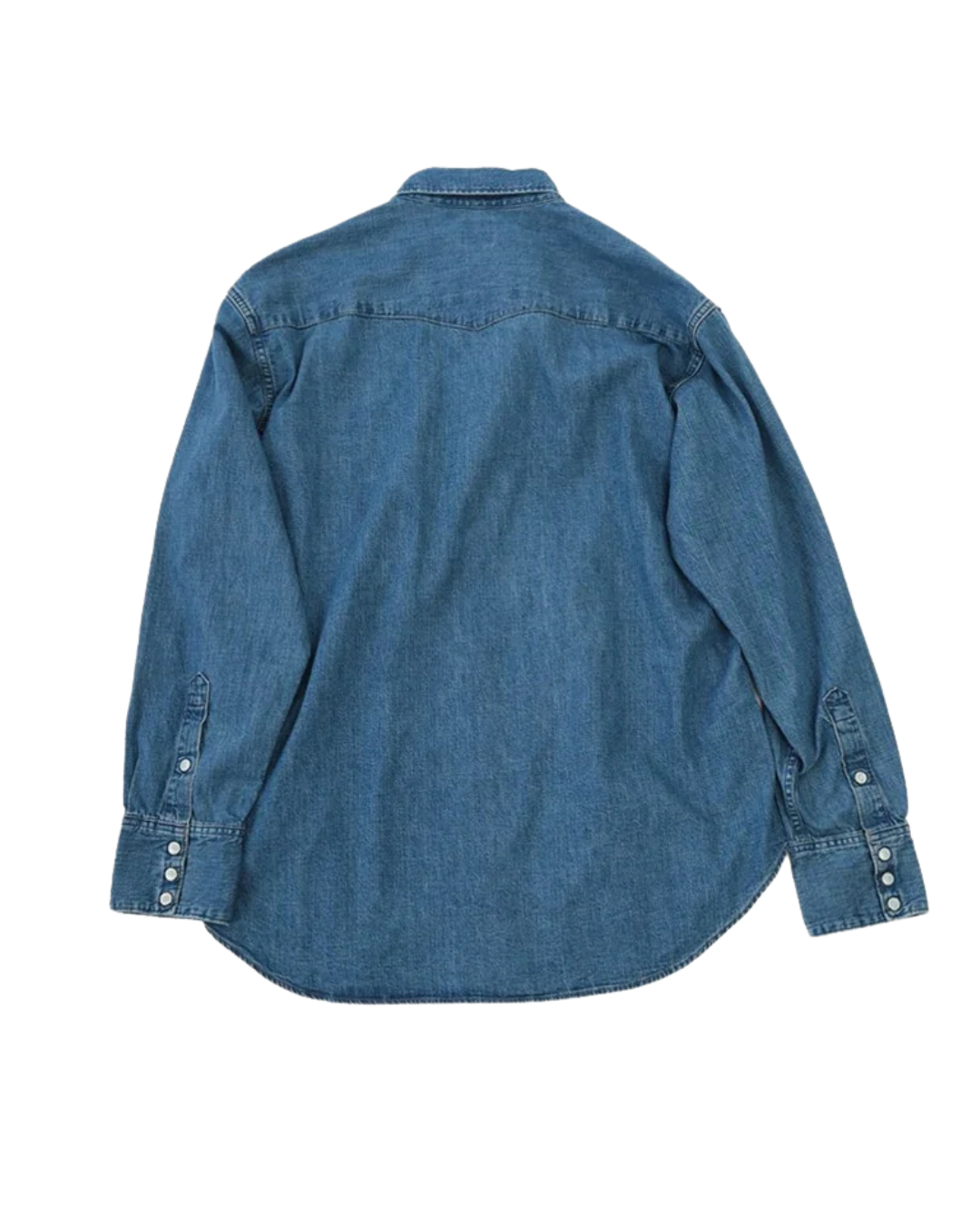 ORSLOW WESTERN SHIRT - DENIM USED