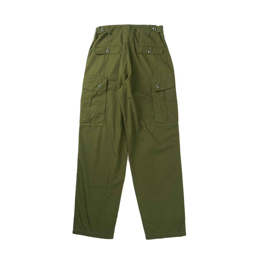 TCB JEANS TROPICAL TROUSERS - OLIVE