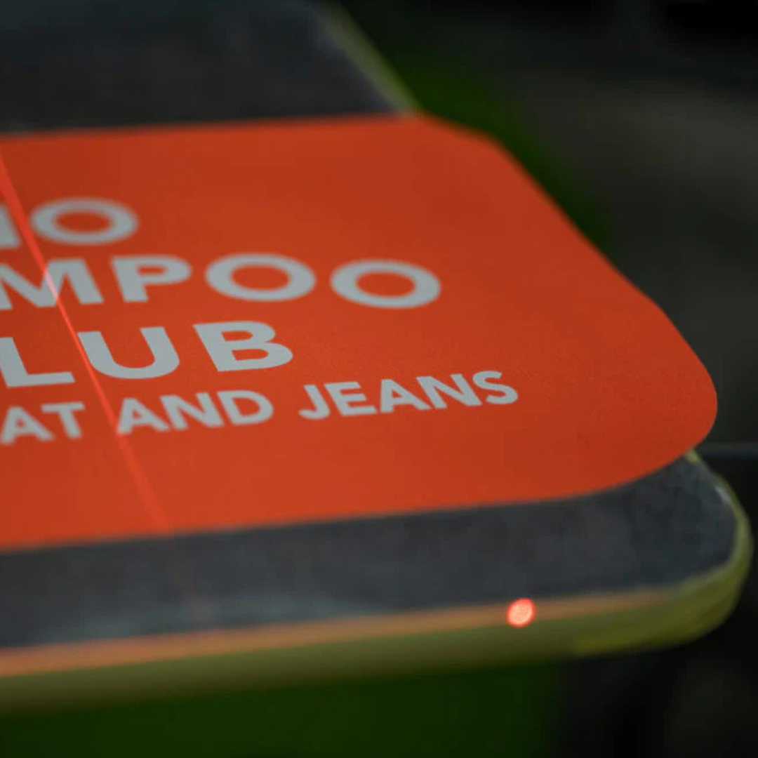 TCB JEANS BRAND-NEWS PAPER BAG - SOLID ORANGE