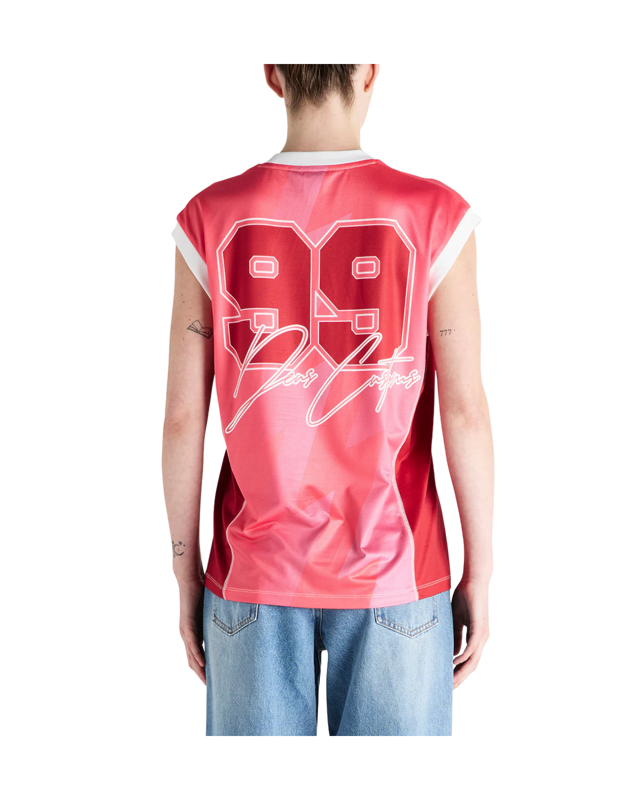 DEUS EX MACHINA PROJECT MAYHEM MOTO TANK - CHERRY