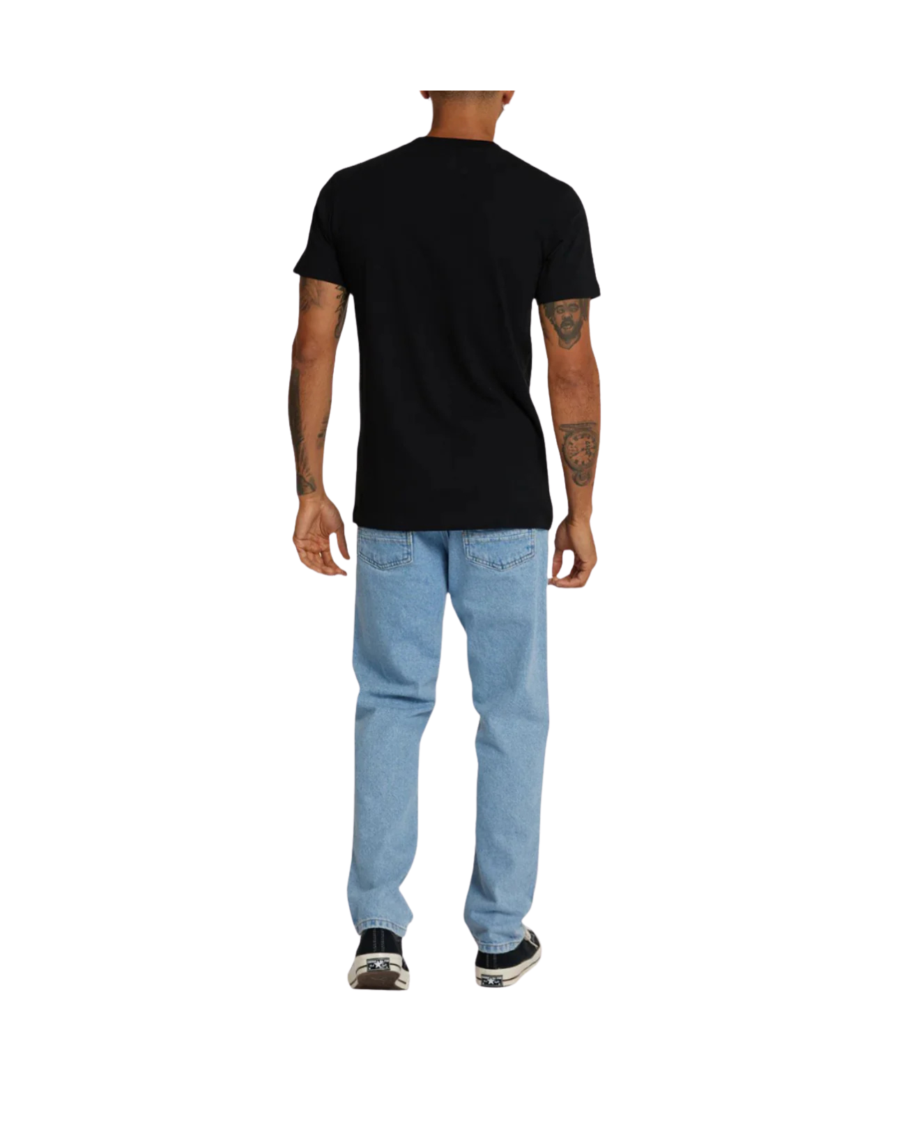 Deus Ex Machina Shield Tee — Black — view 3