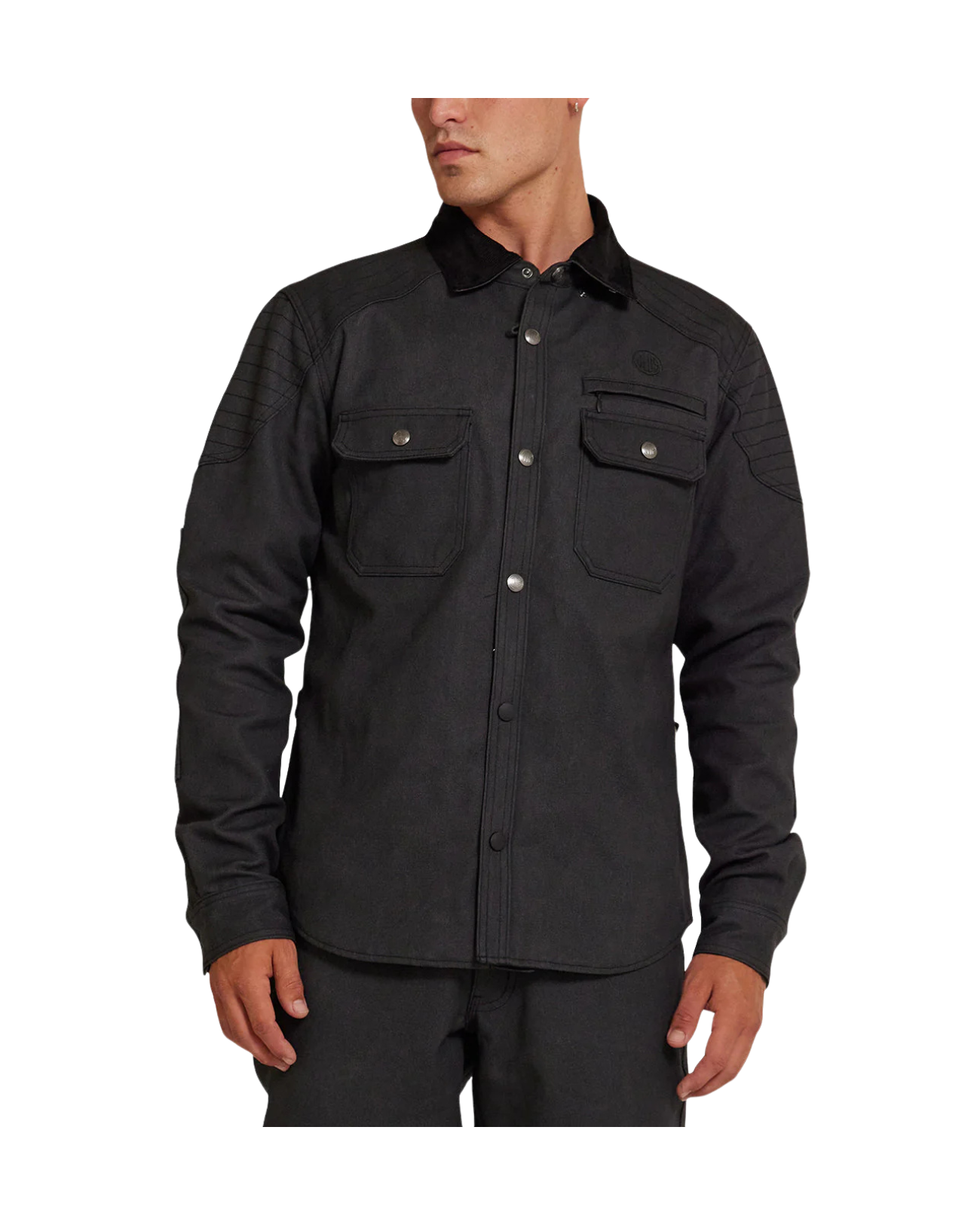 DEUS EX MACHINA CANTER OVERSHIRT - BLACK