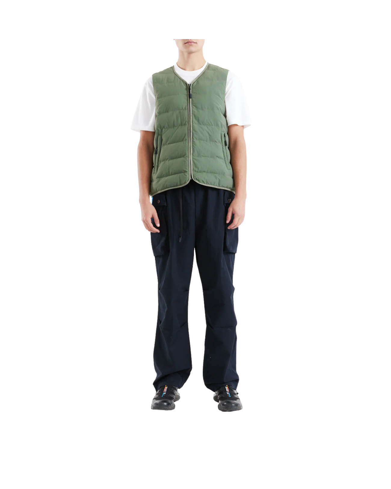 DEUS EX MACHINA PEAK PADDED VEST - CLOVER