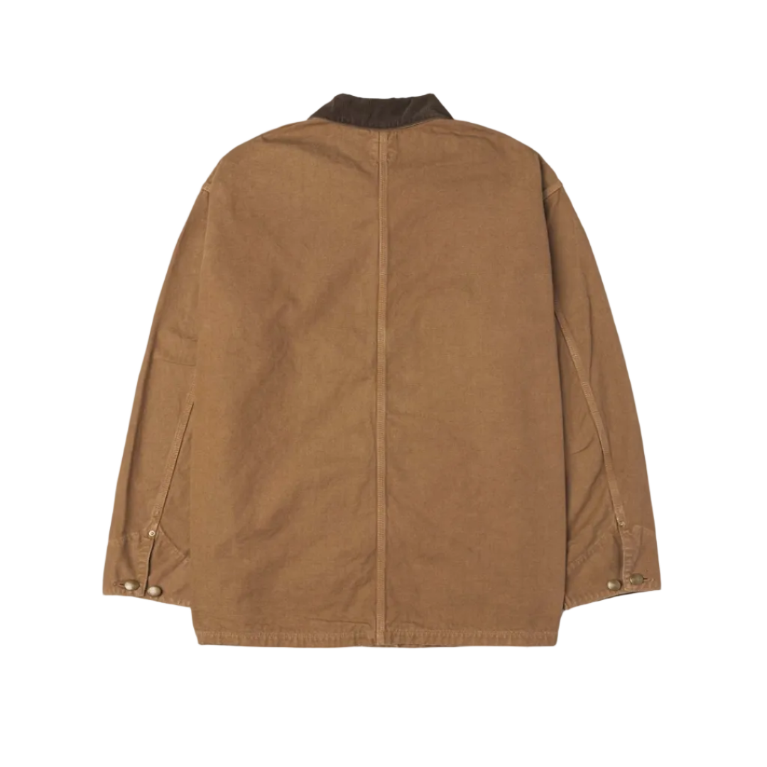 ORSLOW RELAX FIT OXFORD COVERALL - BROWN