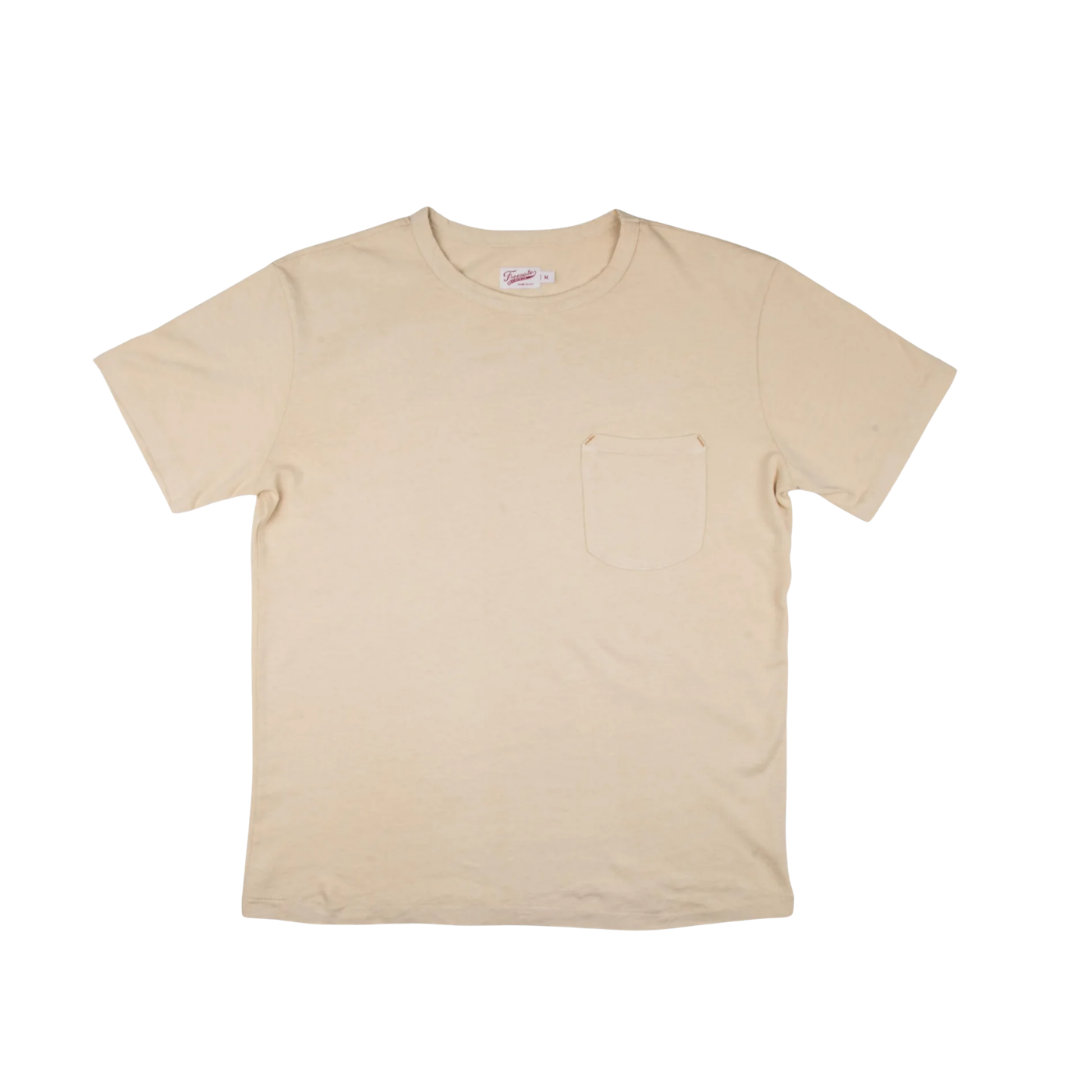 Freenote 9 Ounce T-Shirt — Cream