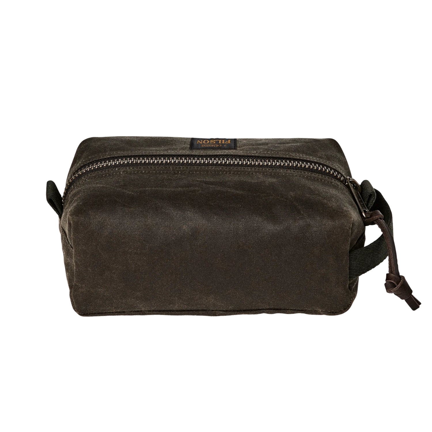 Filson Tin Cloth Travel Kit — Otter Green — view 2