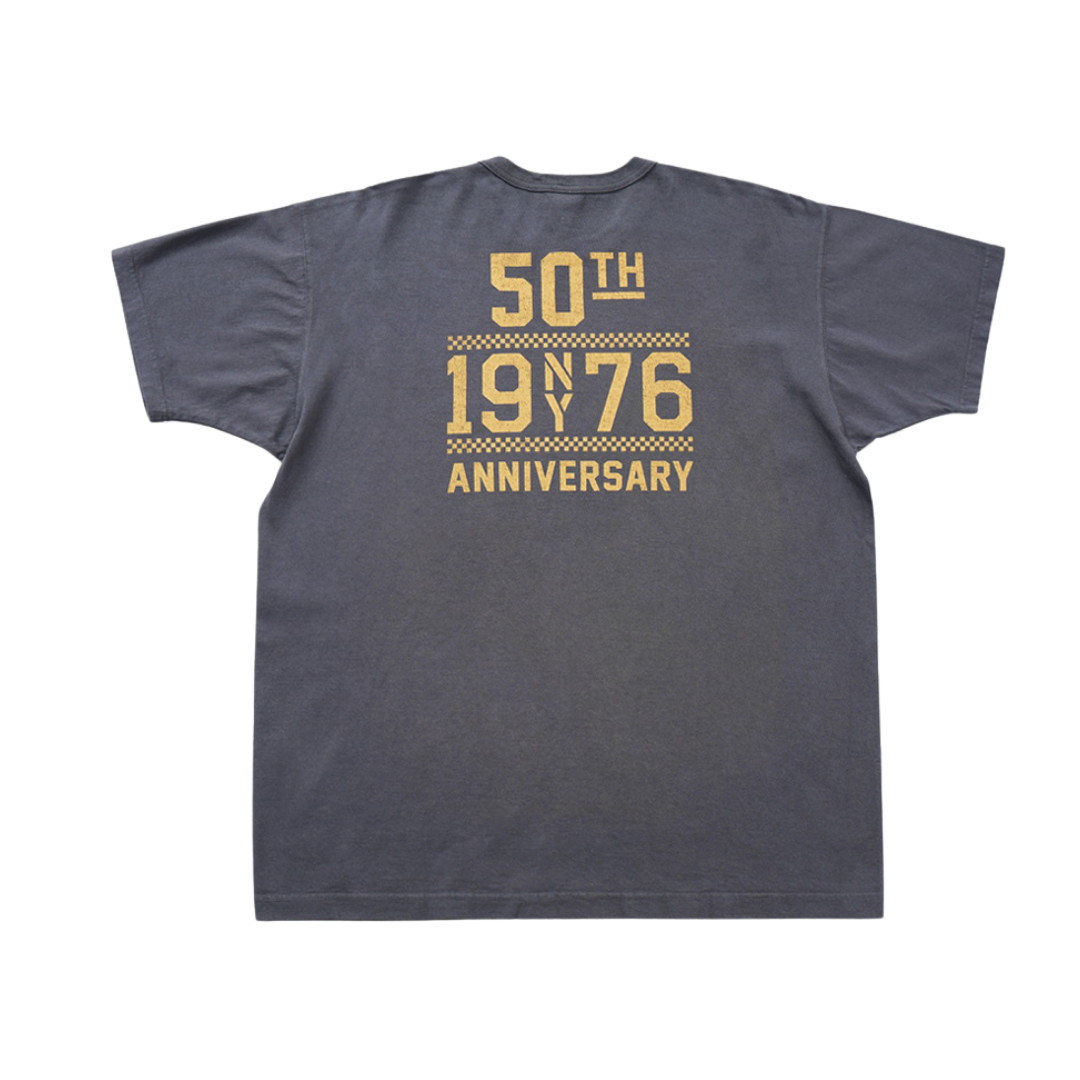 TOYS MCCOY 19 NY 76 TEE 50TH ANNIVERSARY 50 PUSHUPS - BLACK