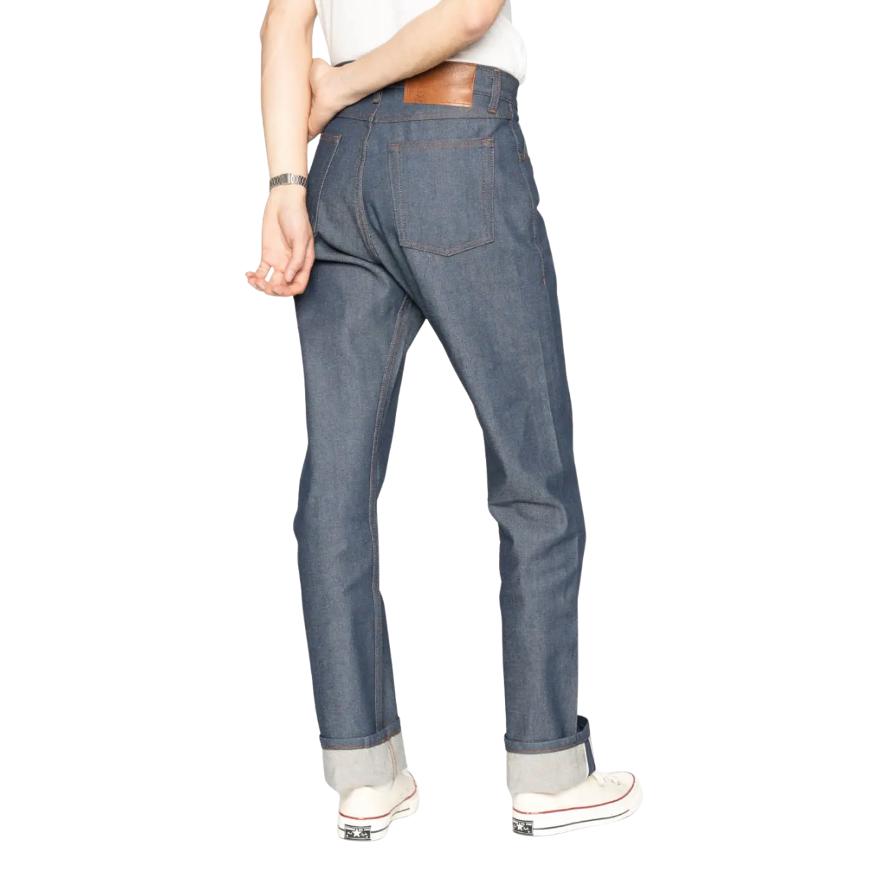 NAKED AND FAMOUS TRUE GUY - NATURAL INDIGO SELVEDGE