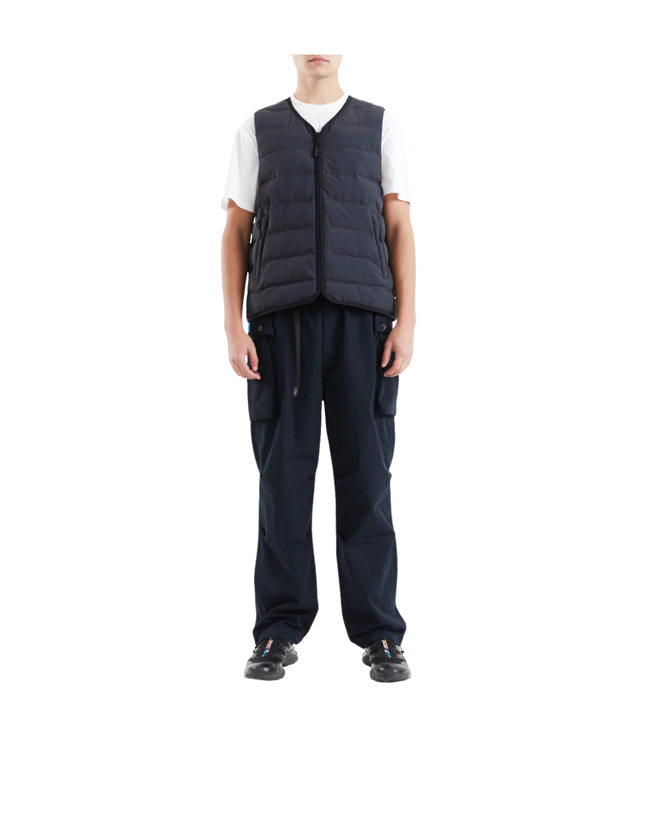 DEUS EX MACHINA PEAK PADDED VEST - BLACK