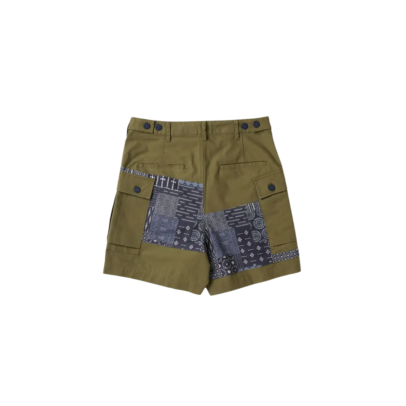 UNION LABS PATCH UP P43 SHORTS - OLIVE
