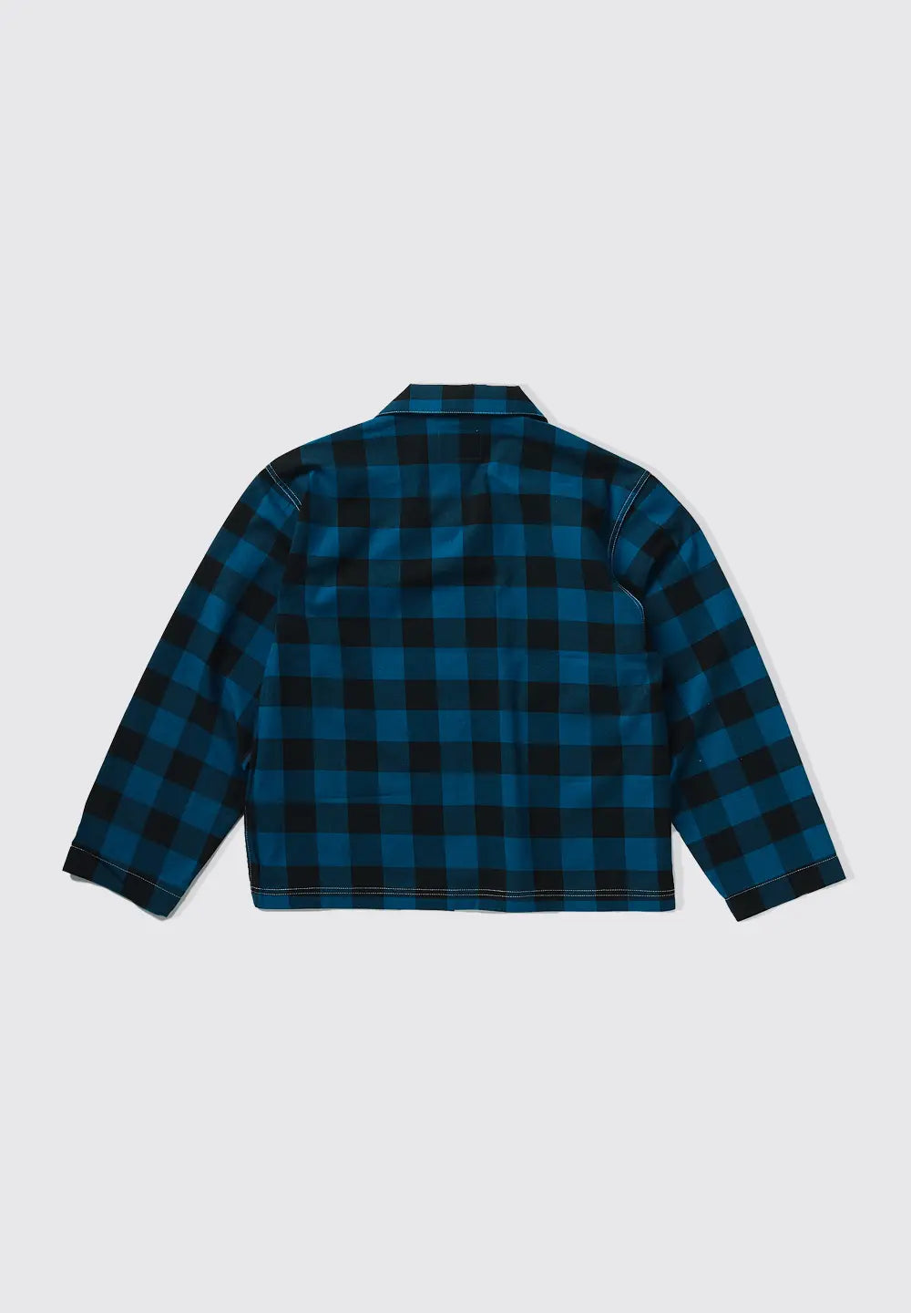 TELLURIDE CHECK SHIRT JACKET - TEAL