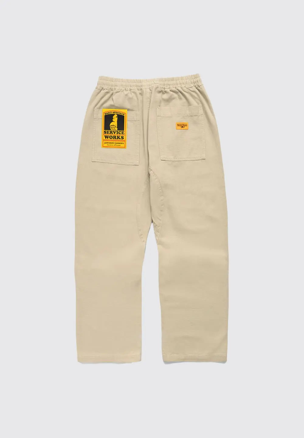 SERVICE WORKS CANVAS CHEF PANT - KHAKI