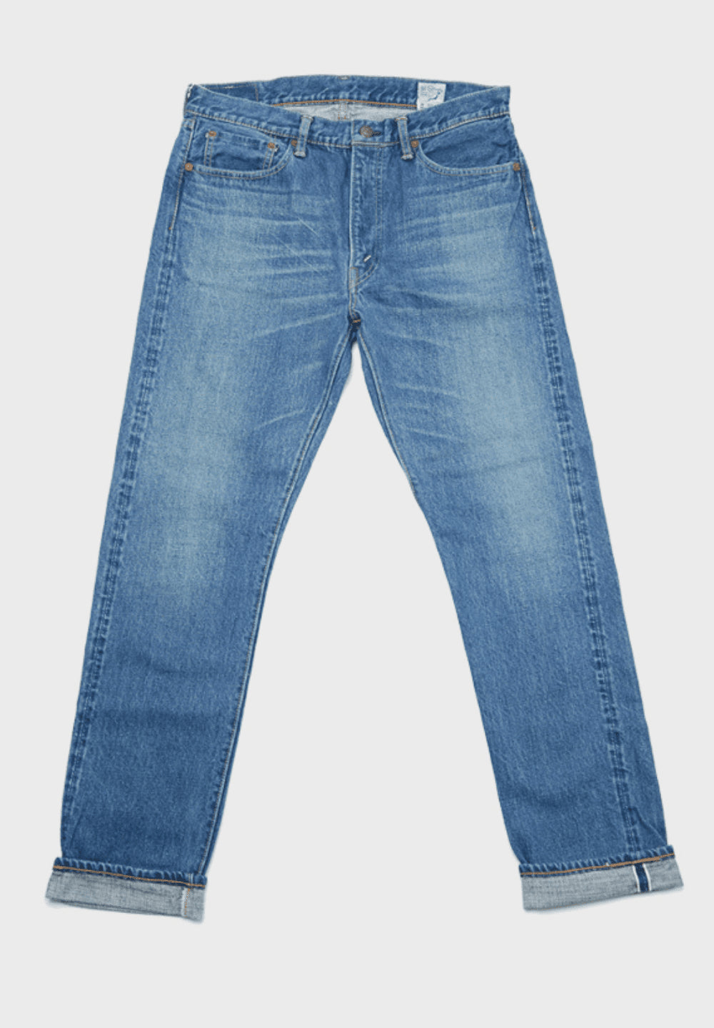 ORSLOW 107 IVY FIT SELVEDGE DENIM - 2 YEAR WASH