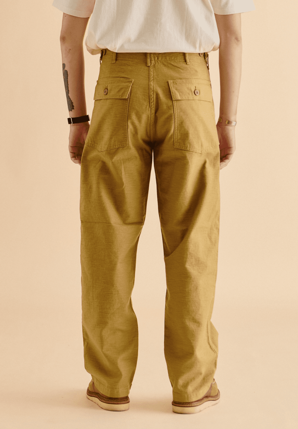 ORSLOW US ARMY FATIGUE PANTS - KHAKI