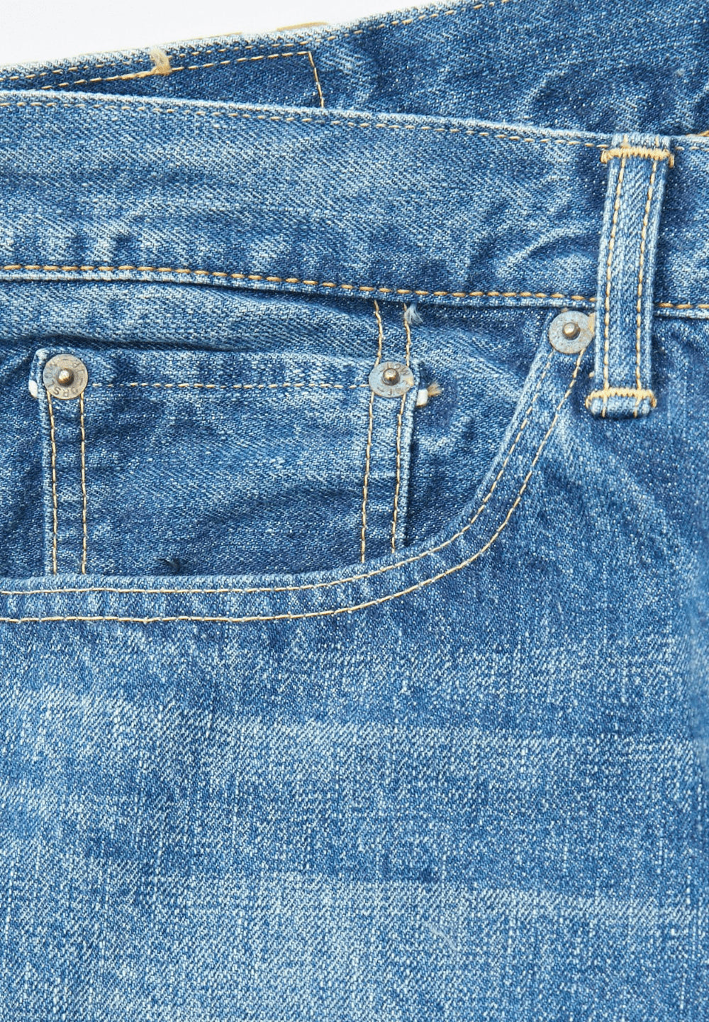 ORSLOW 105 STANDARD SELVEDGE DENIM - 2 YEAR WASH - 3