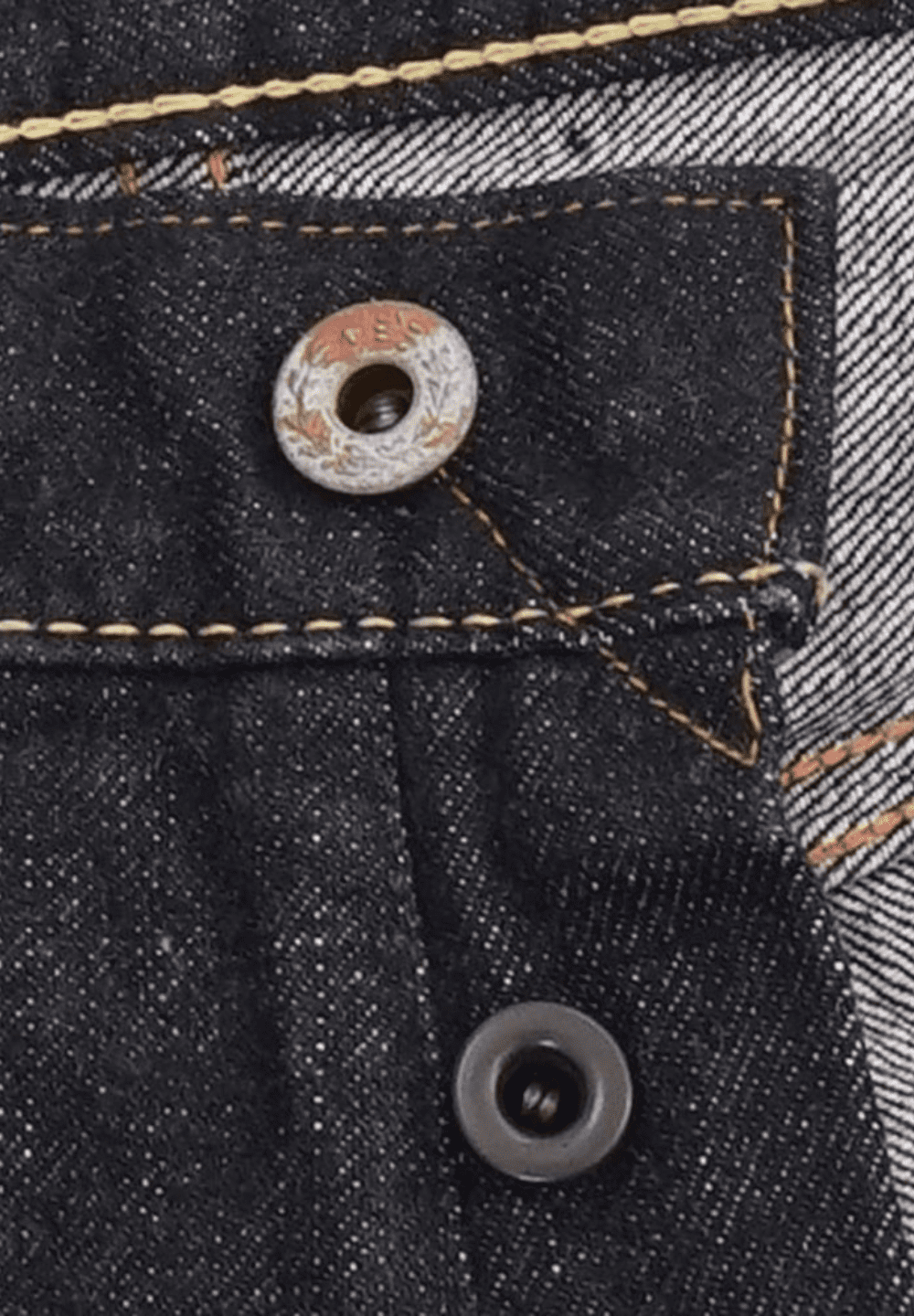 DRY BONES WW2 JEAN ENGINEERING DENIM PANTS - INDIGO