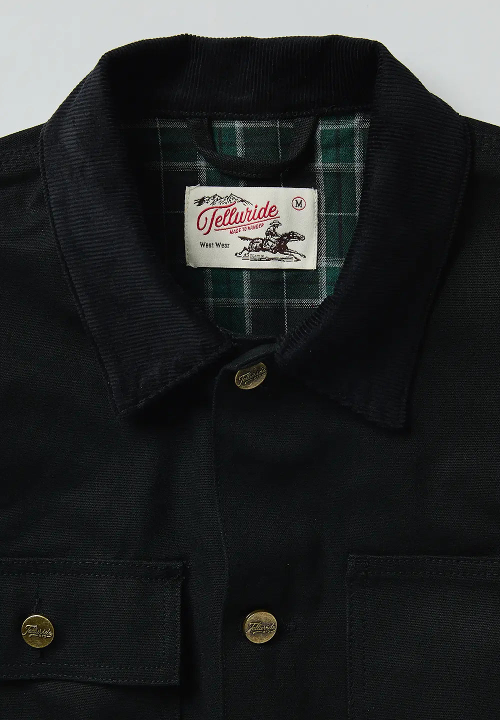 TELLURIDE WANDERER CHORE COAT - BLACK