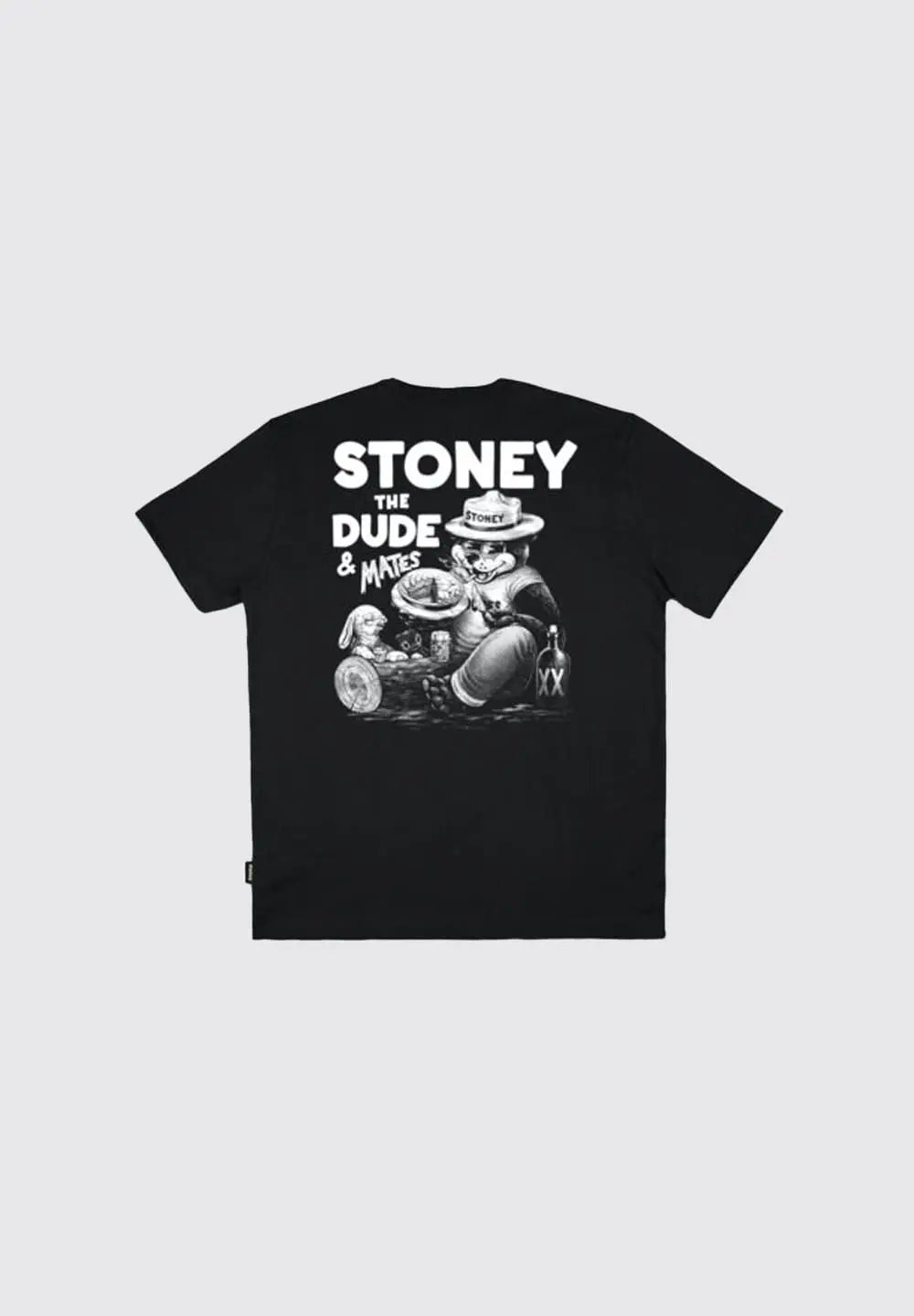 THE DUDES MATES T-SHIRT - BLACK