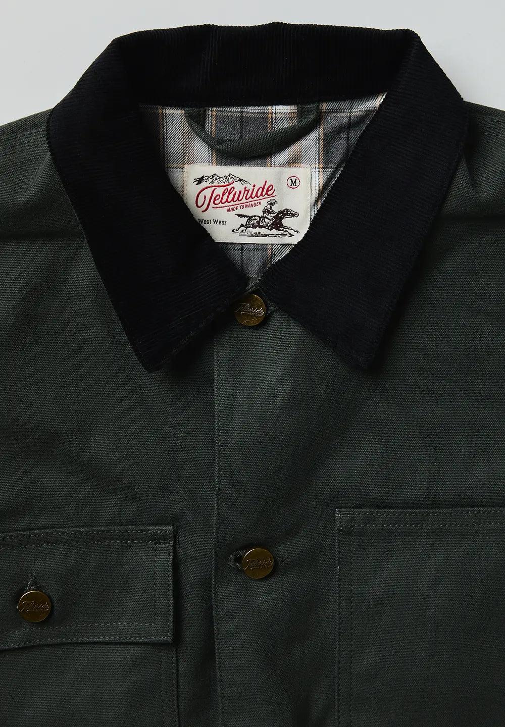 TELLURIDE WANDERER CHORE COAT - FOREST