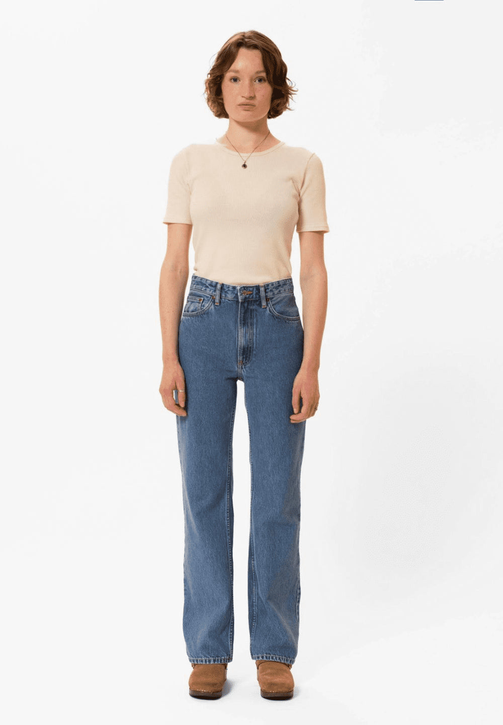 NUDIE Clean Eileen - Casual Blue