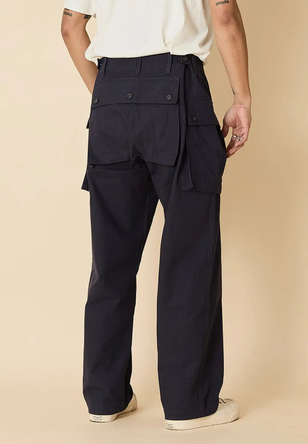 LEGS CO MONKEY PANTS - NAVY