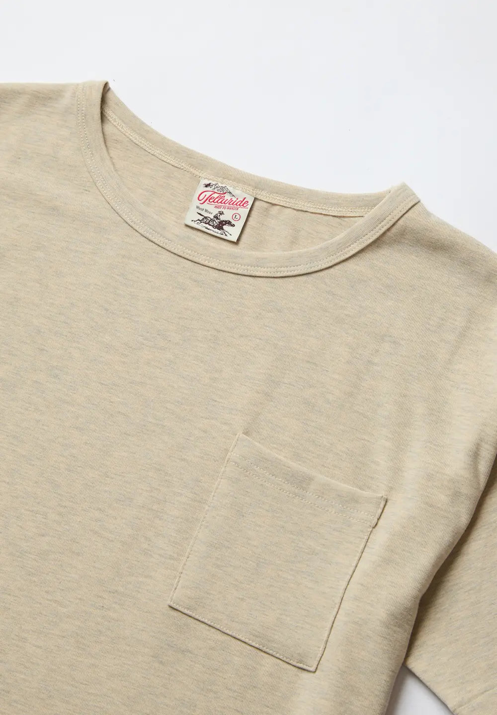 TELLURIDE POCKET T-SHIRT - BEIGE