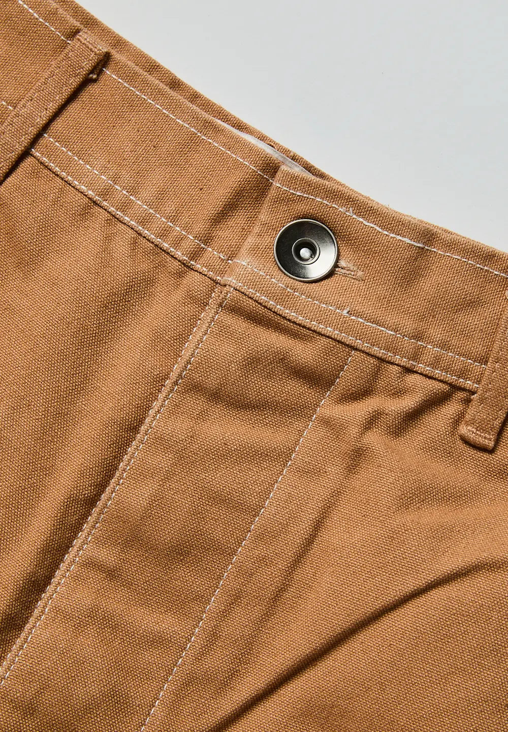 LEGS CO DOUBLE KNEE PAINTER PANTS - CAMEL