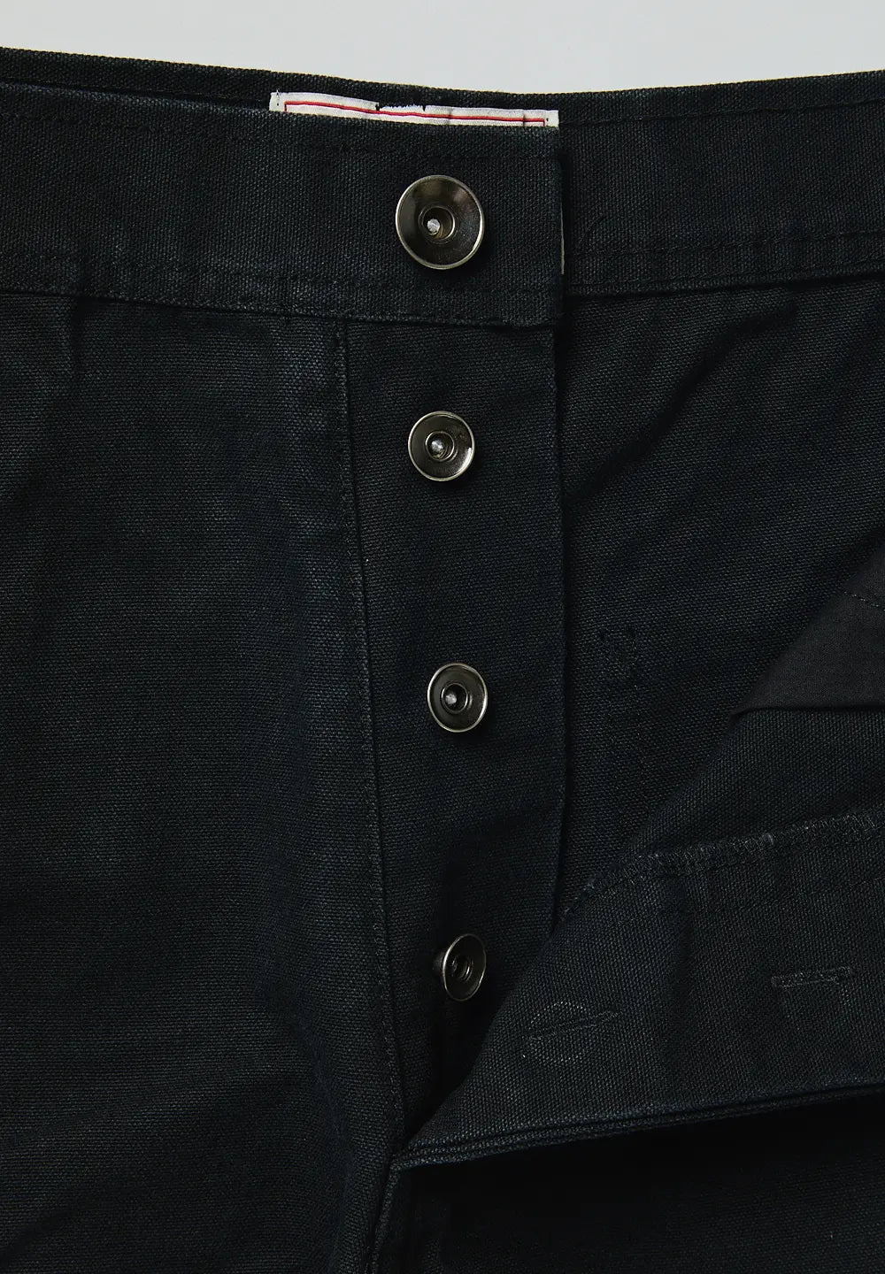 LEGS CO DOUBLE KNEE PAINTER PANTS - BLACK